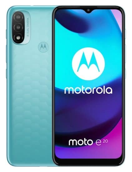 Ficha técnica Motorola Moto E20