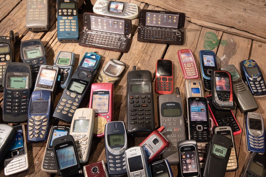Teléfonos Nokia retro duraderos